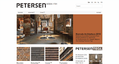 Desktop Screenshot of petersen-gruppen.dk